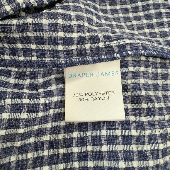 Draper James Connie Flutter Sleeve Gingham Dress size XXL - Picture 12 of 12